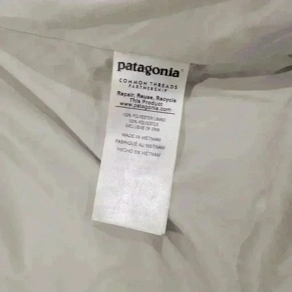 Patagonia Womens Los Gatos White/Cream Fleece Jacket Women’s Size Small - Picture 7 of 7